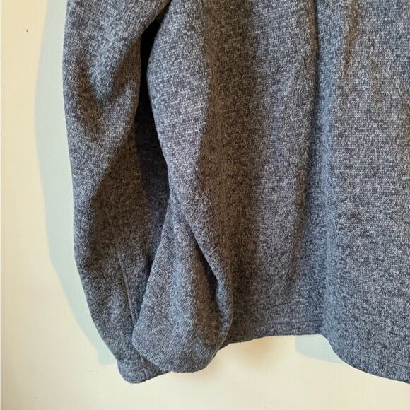 Men’s Woolrich Quarter Zip Pullover Sweater Dark Gray - Picture 5 of 9